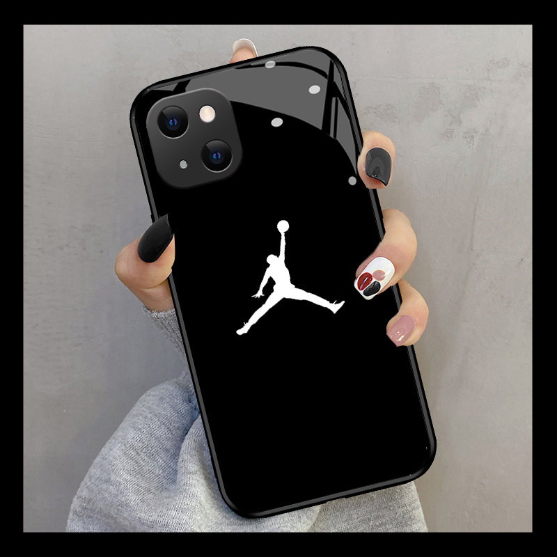 Michael Jordan Suitable for Apple 14 Phone Case New Model iPhone 13 Glass Simple 11 Silicone 12Mini Couple Pro Boys Stylish XS Max Niche Xr Anti-Drop 7/8Plus Protective Case Michael Jordan Suitable for Apple 14 Phone Case New Model iPhone 13 Glass Simple 11 Silicone 12Mini Couple Pro Boys Stylish XS Max Niche Xr Anti-Drop 7/8Plus Protective Case