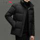 Red Dragonfly down Jacket Men's Winter New Trendy Solid Color Cold-Proof down Jacket Casual Short Stand Collar Jacket for Men