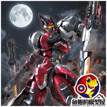 Zero non-intelligent night sky Knight 1 100 preassembled finished skeleton super movable assembled model toy