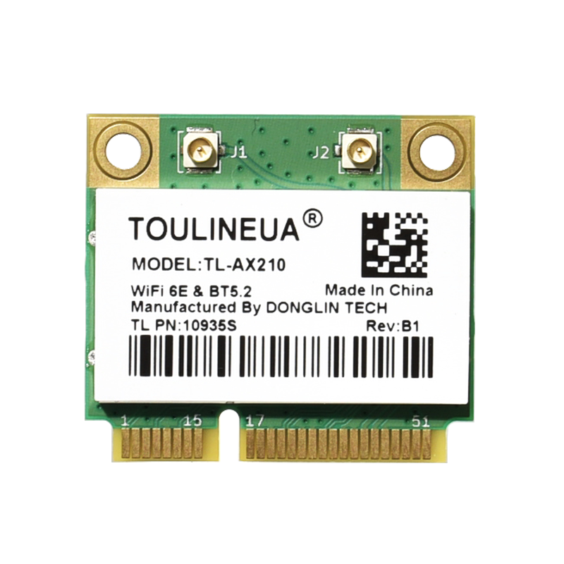 gxlinkstar AX210 AX200 WiFi6 5G千兆内置无线网卡minipcie模块蓝牙二合一接收器8265AC 7265AC ...