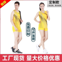 Apparel track and field suit suit sportswear men women adults and children training running suits printed custom text team logo