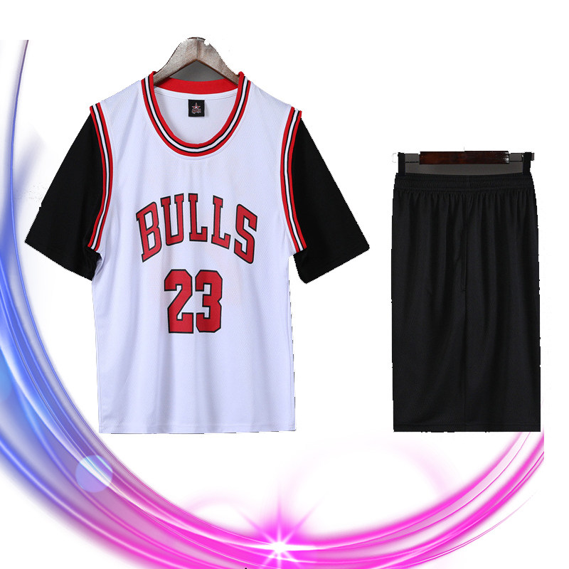 Basketball uniform custom American jersey suit men's game team uniform custom training vest printing trend large size summer