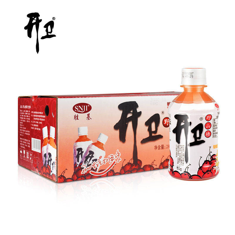 🔥天然健康山楂汁，开卫山楂果肉饮料280g整箱优惠🔥-果味-淘宝好物网