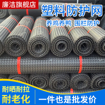 Geogrid plastic grid protective net Small hole chicken and duck fence fence fence isolation breeding mesh circle corn net