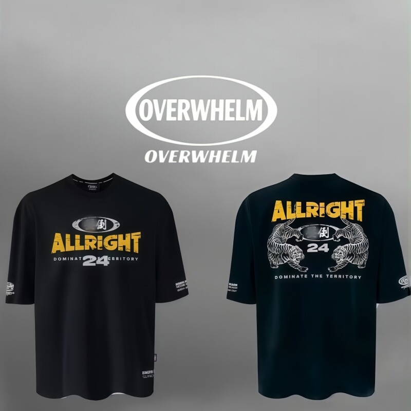 Overwhelm Park Chae-Seong's Same Style Allright24 Fitness Sports Short-Sleeved Breathable Training Quick-Drying T-Shirt