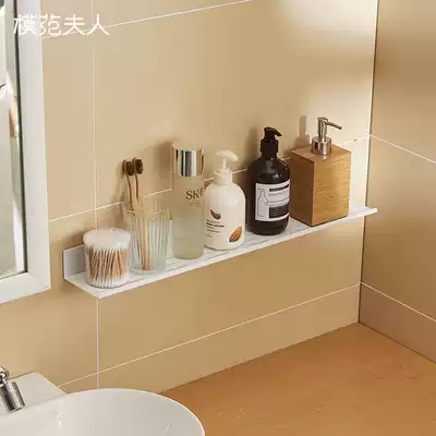 Bathroom rack-free dressing room toiletries frame front frame storage wall-mounted space aluminum toilet pendant