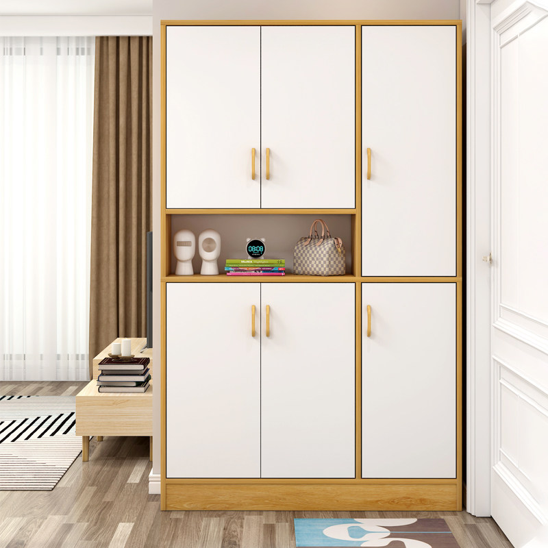 Shoe cabinet home door large-capacity porch cabinet storage high vertical simple modern hall cabinet balcony cabinet storage cabinet