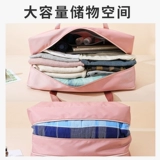 Вместительная и большая сумка для путешествий, портативная сумка через плечо, портативный чемодан, набор, сумка для хранения