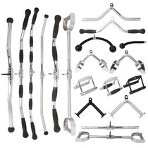 Fitness Handle Sports Fitness Equipment Gantry Accessories Fitness drawbar rowing pull to pull high down lever black