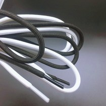 Laces round tight black white laces Martin boots sneakers bag Coconut Laces Basketball Laces Old Daddy Laces