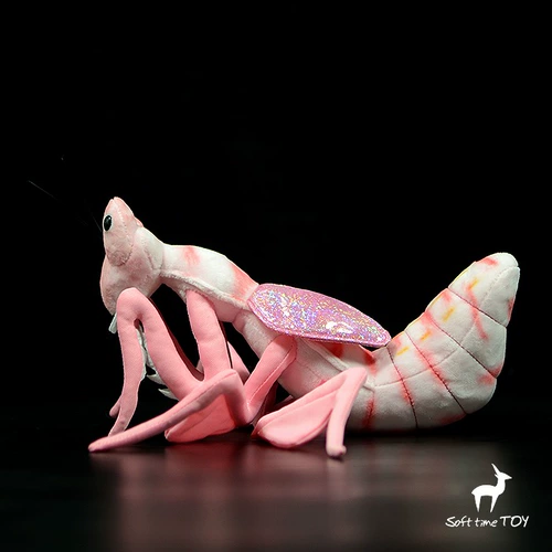 Реалистичная плюшевая игрушка, кукла, орхидея, богомол, подарок на день рождения