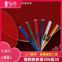 USB rechargeable electric pulse igniter windproof and anti-scalding extension rod without open fire aromatherapy candle lighter