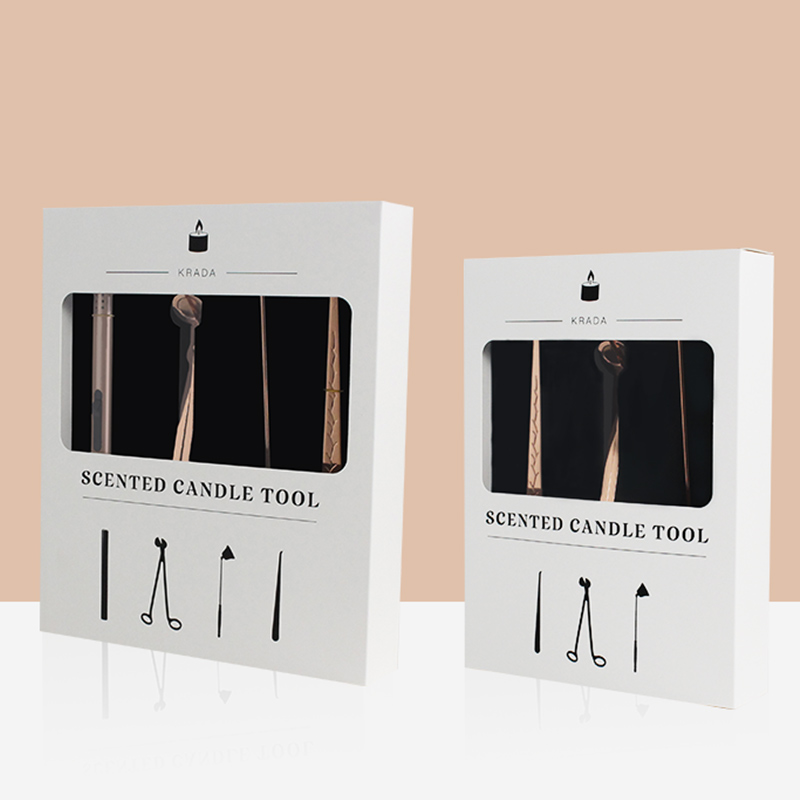 Incense Candle Tool Kit Gift Box Ignitor Extinguishing Candle Hook Hood Candle Core Scissors lighter Three-four sets of accessories