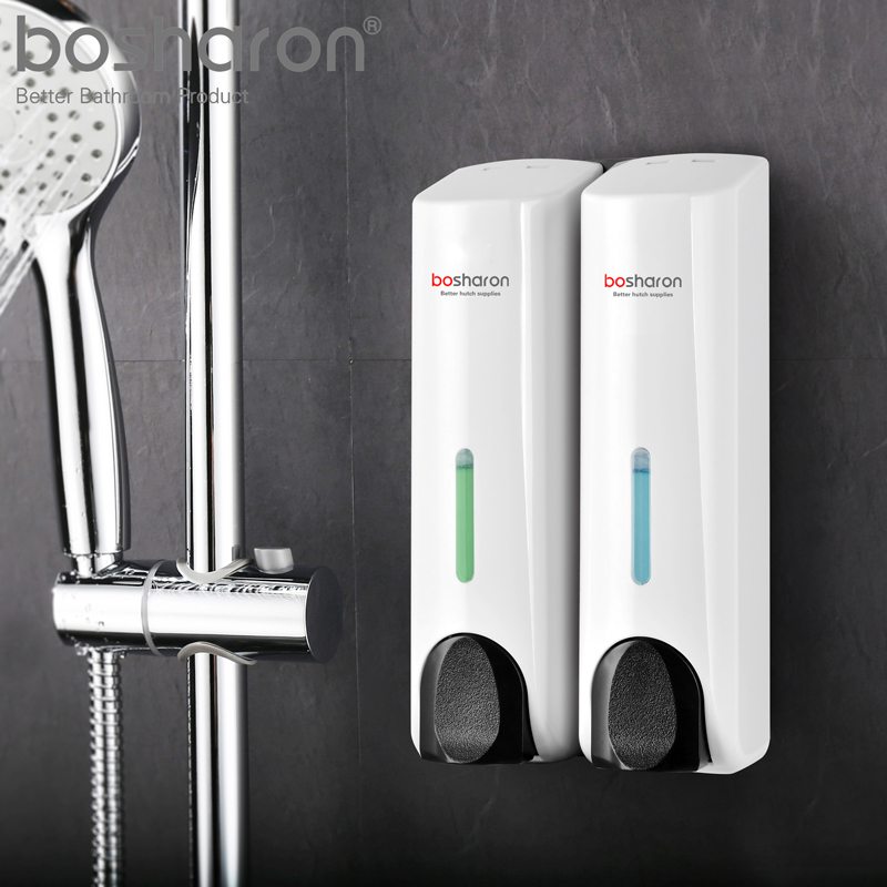 Bosalang Guesthouse Shampoo body lotion Bath Dew Bottle Press Wall-mounted Soap Liquid Soap Dispenser Wall-mounted Hand Soap Liquid box