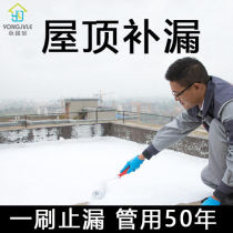 Roof Waterproofing Leakage Material Bungaloft Flat Roof External Wall Polyurethane Exterior Wall Asphalt Paint Plugging King Waterproof Paint Glue