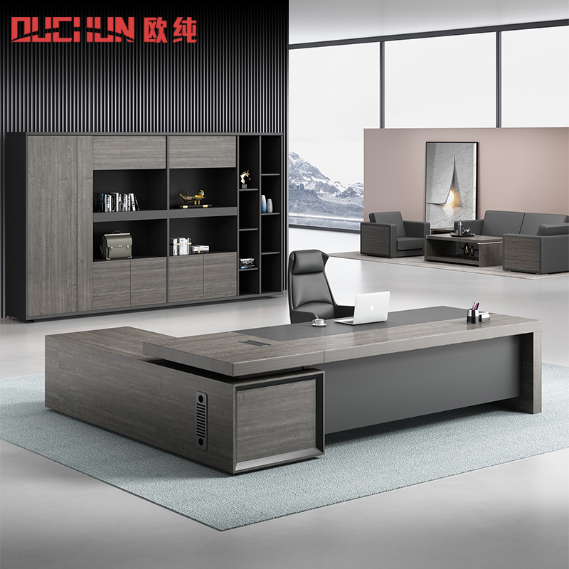 Office furniture owner table presidents table minimalist modern office table and chairs portfolio manager table supervisor table big class table