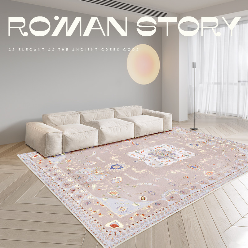 American retro Persian Carpet Living room Tea Blanket National Wind Fields Garden Indian Bedroom bedside Bohemian mat