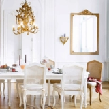 Летнее зеркало Ins Wind Home спальня в стиле японского стиля зеркало, зеркало, французское посадочное зеркало, вырезанное зеркало, зеркало, зеркало,