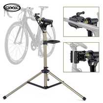 CXWXC bicycle repair rack mountain road bike triangle foot shunting maintenance workbench repair parking bracket