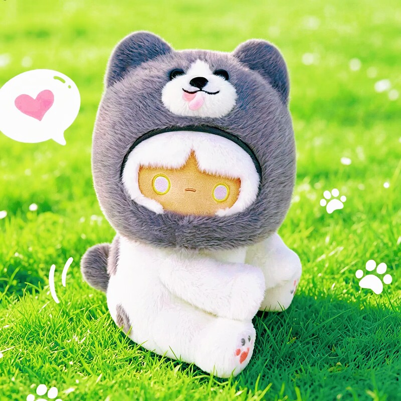 Guan Yu Xiao Ao Plush Toy Xiao Ao Puppy Badge Nfc Brand New Unopened Oreo Doll Badge