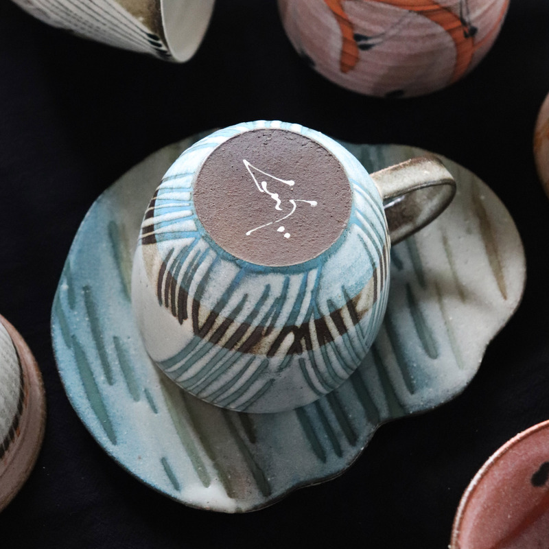 Yeya X Guo Yuhong Handmade Ceramic Coffee Cup, Water Cup, Mug, Bowl, Plate, Fair Cup, Matcha Bowl, Hand-Held Cup