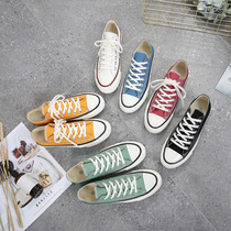 Lu Thai classic canvas shoes mens 2021 spring Korean version 1970s tide shoes couple shoes white shoes