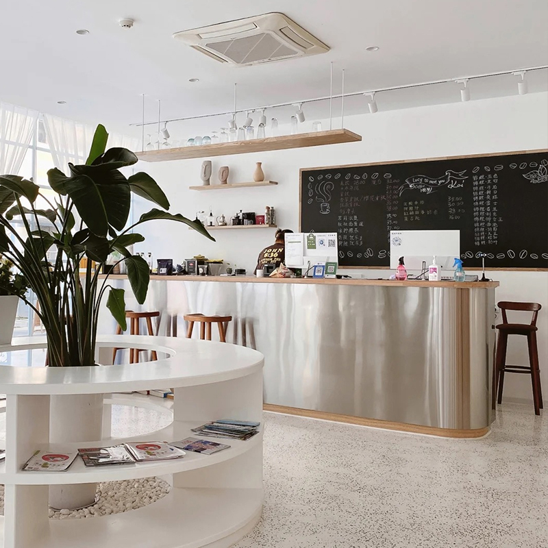 定制金属吧台：奶茶咖啡店的灵动前沿
