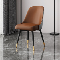 Nordic dining chair Simple modern net celebrity makeup chair Home restaurant light luxury creative backrest chair Desk leisure chair