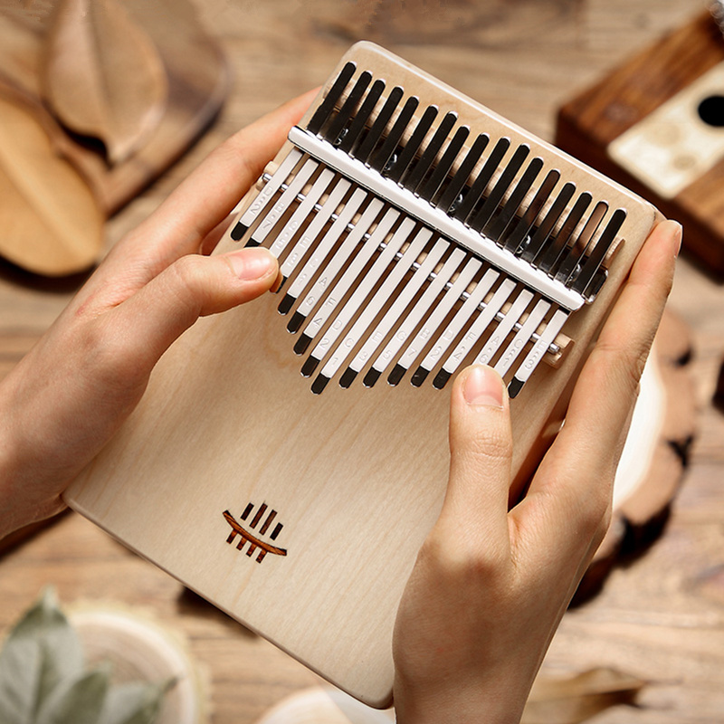 Ruru Kalimba 21-tone thumb piano 17-tone beginner beginner kalimba portable finger violin boutique