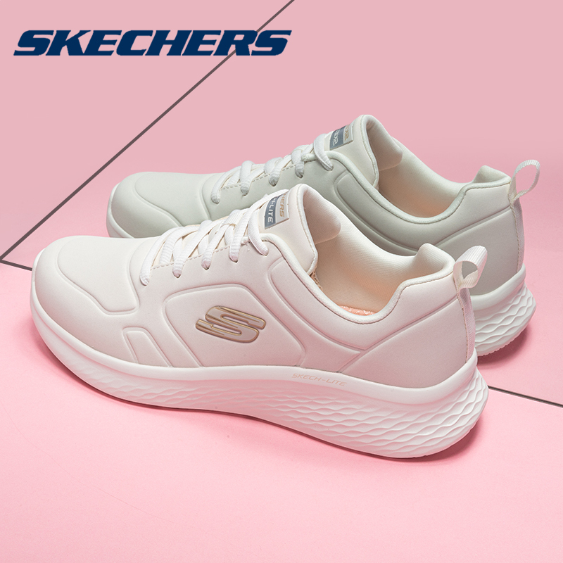 Skechers Women's Casual Sports Shoes Official Flagship Autumn Leather Waterproof White Running Shoes for Women Skechers Women's Casual Sports Shoes Official Flagship Autumn Leather Waterproof White Running Shoes for Women