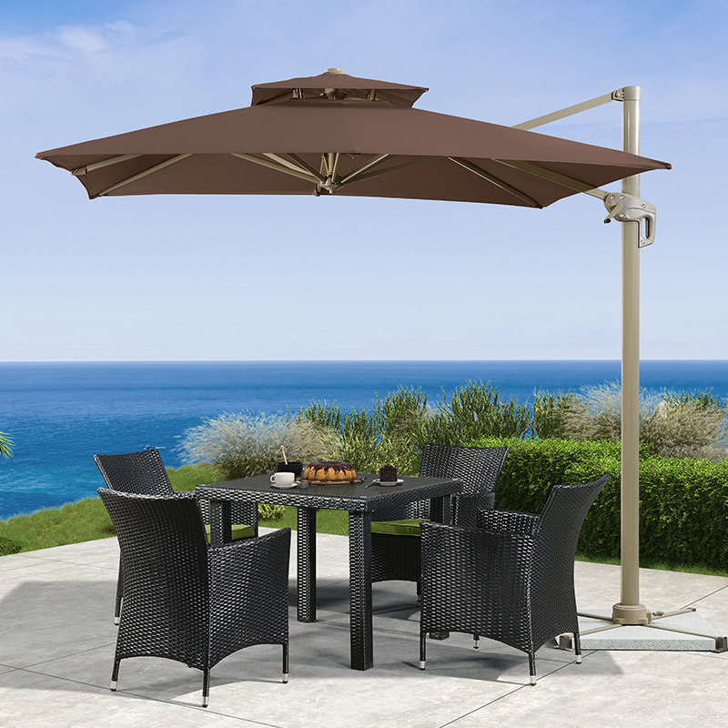 Outdoor parasol beach beach homestay large sun umbrella event booth sentry umbrella outdoor sunshade Roman umbrella