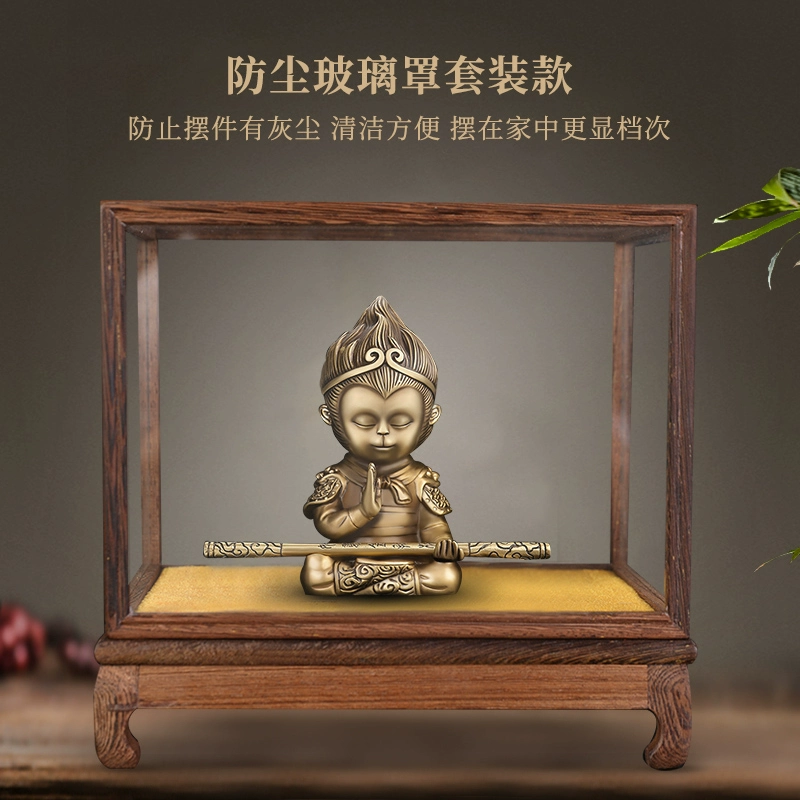 Đồng Tôn Ngộ Không văn phòng để bàn trang trí lối vào hội trường trang trí phòng khách nhà di chuyển quà tặng cao cấp Vua Khỉ nước hoa xe ô tô 
