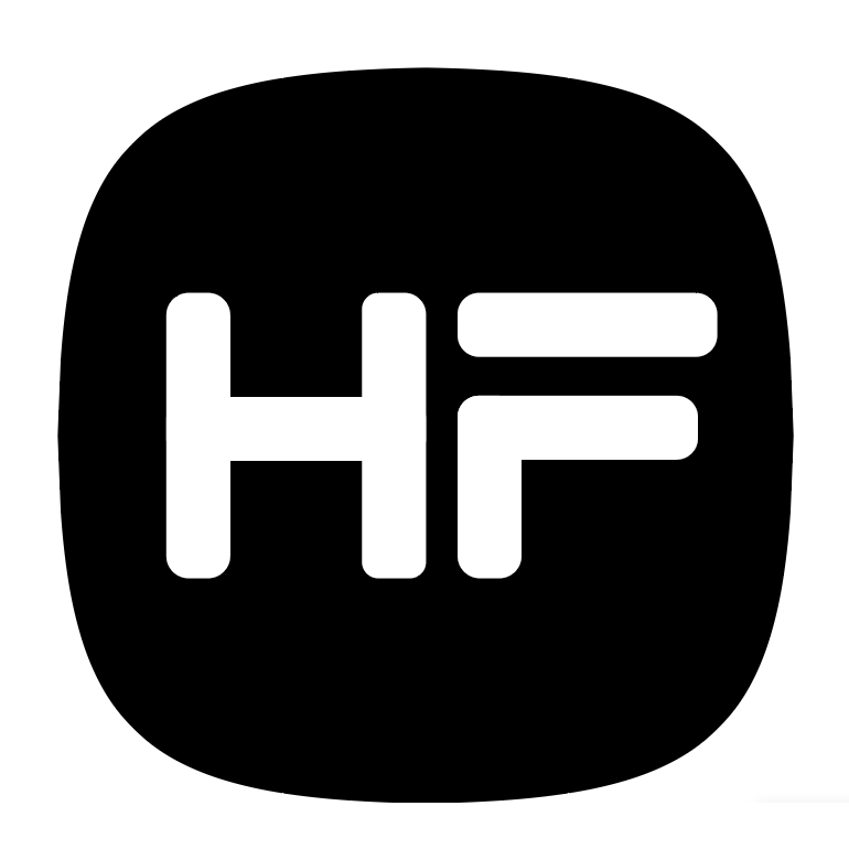 HF品牌色彩工作室的LOGO