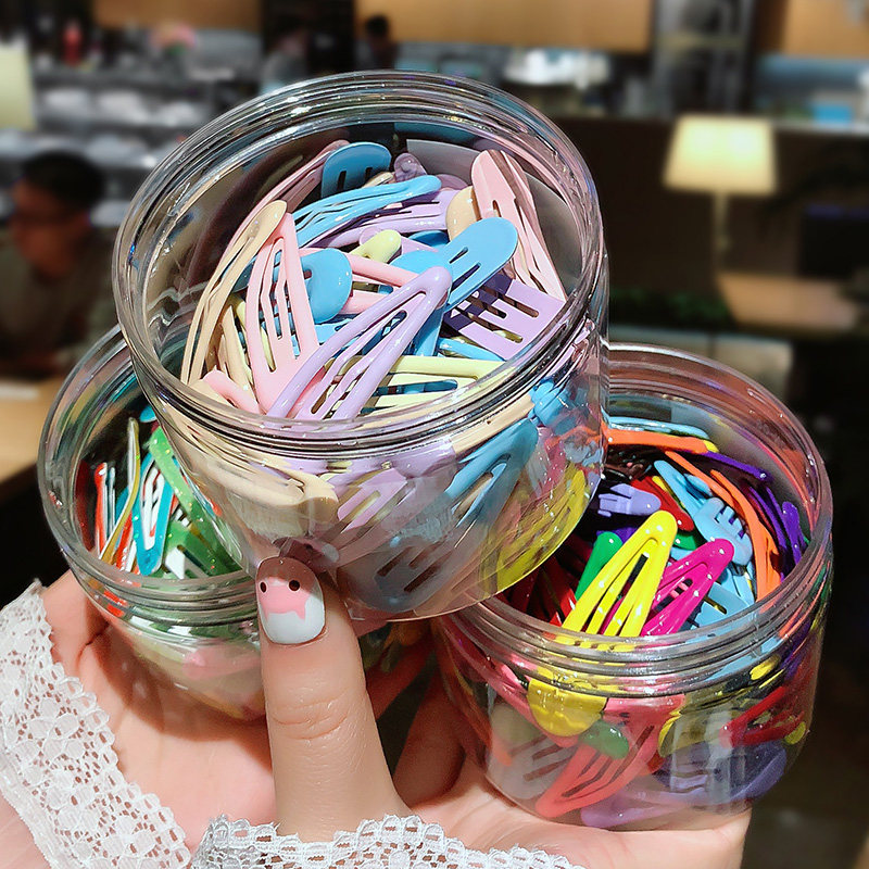 South Korea clip headdress Liuhai clip BB clip hairpin hairpin girl forehead color little girl hair card wholesale