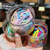 South Korea clip headgear bangs clip bbclip hair top clip girl forehead color little girl hair wholesale