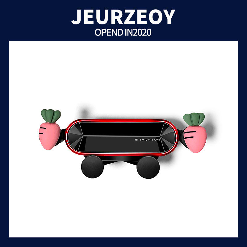 Car kickstand Cartoon cute carrover CAR AIR OUTLET PHONE RACK CAR NAVIGATION WITH SUPPORT FRAME BUCKLE TYPE