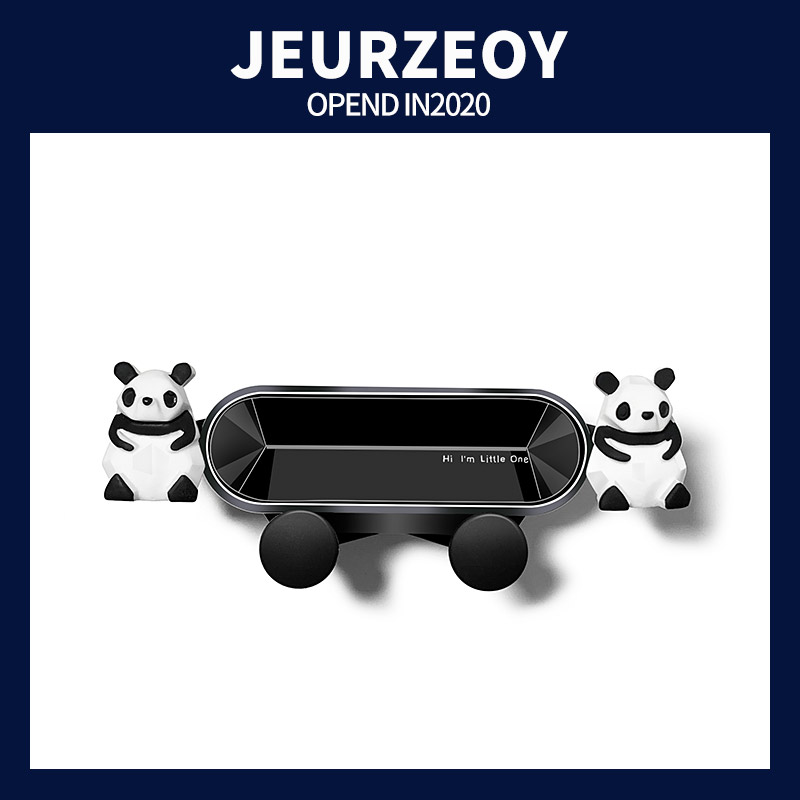 Car mobile phone holder Creative cartoon animal car outlet bracket Mobile phone navigation support frame Snap-on gravity