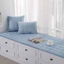 Thickened plush non-slip bay window mat Window sill mat Balcony mat Modern simple four-season universal tatami custom made