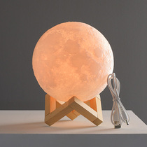 3d printing moon light moon light new 2021 bedside lamp birthday gift to friends desktop atmosphere lamp