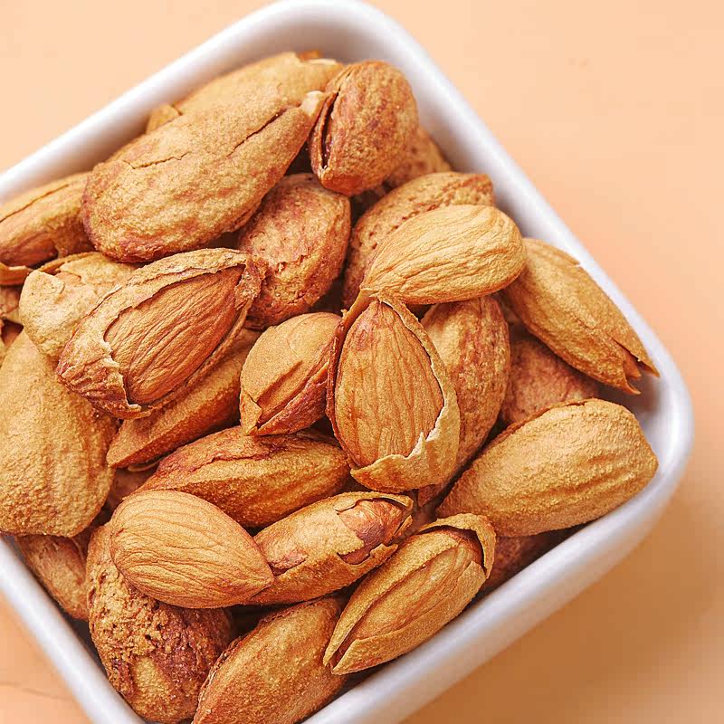 New Cargo Batan Wood 500g Bagged Thin Shell Hand Peeled Tanwood Bulk Weighing of Nuts Tonsil Almonds