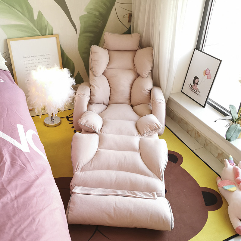 Sloth sofa-couch tatami bed Casual Folding Window Chair Balcony fur Caterpillar Lounge Chair Single Chair Lying Down