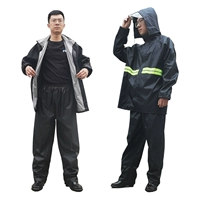 Черный светоотражающий комплект с молнией