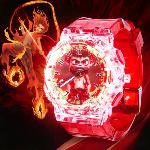 Детские часы, игрушка, детские мультяшные цифровые часы для мальчиков для детского сада для друга, 3 лет