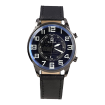 Hot selling fashion business belt simple mens watch mens casual retro digital dial student quartz watch