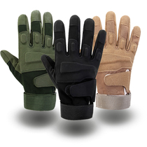 Les gants tactiques désignent tous les hommes de lédition de lArmée de terre Fans Shooting Sports Wear-wear rock locomotive Half-finger Black Hawk Gloves Warm