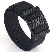 战术腰带 男 帆布腰带男休闲松紧弹力裤带五角星户外工装尼龙皮带