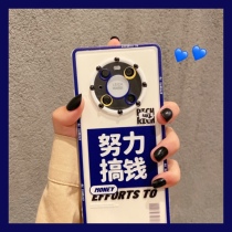 Tulan creative lens circle applies Huawei mate40 mobile phone shell HUAWEImate40pro words mate30pro early retirement efforts to make money glory 30 