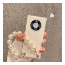 Huawei mate40pro mobile phone shell 30 20pro simple to enjoy 20plus pearl hand chain glory 30s 30pro youthful version 20s v30 brisk
