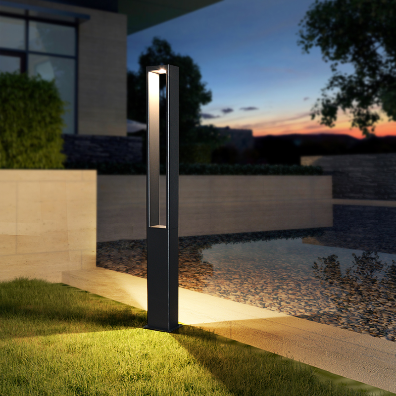View lamp 2 m waterproof community street light grass terrace lamp to pick up electric park road street lamp LED high-lever lamp outdoor courtyard lamp
