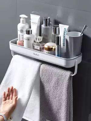 Above the toilet shelf Storage cabinet Powder room sink Shower gel shelf Bathroom wall-mounted punch-free
